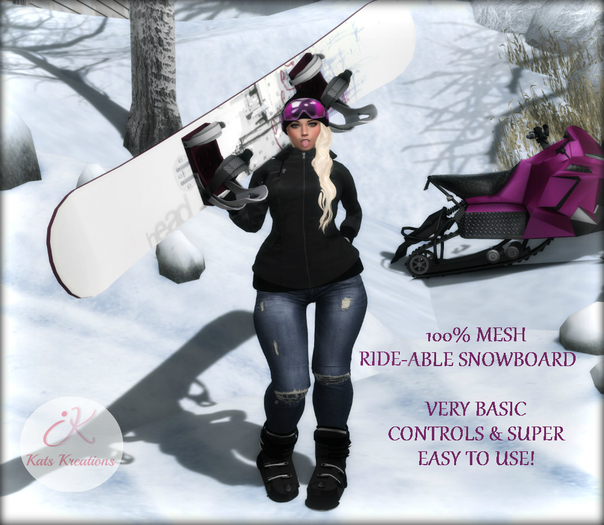 ~KK~ *RIDE-ABLE MESH SNOWBOARD* 1.0