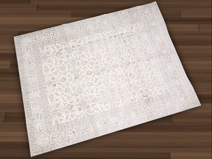 Mesh Rug Winter White 6