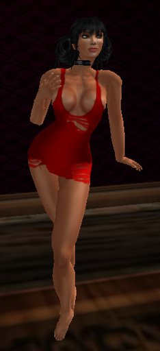 Crimson Ripped Camisk