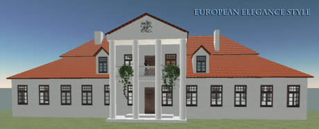 Second Life Marketplace - European XVIII century nobility manor-house ...