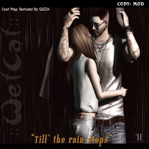 ::WetCat:: "Till Rain Stops" Coat Prop FATPACK