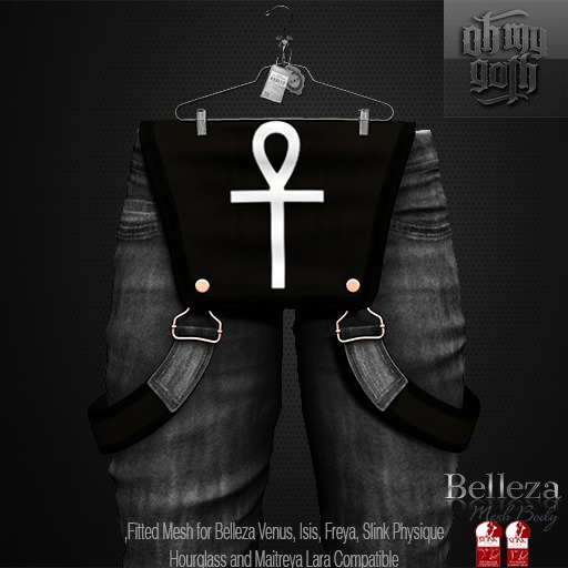 Oh My Goth Overall ankh