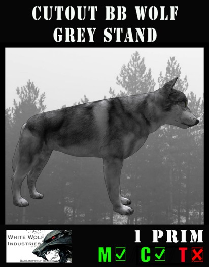 Cutout BB Wolf Grey