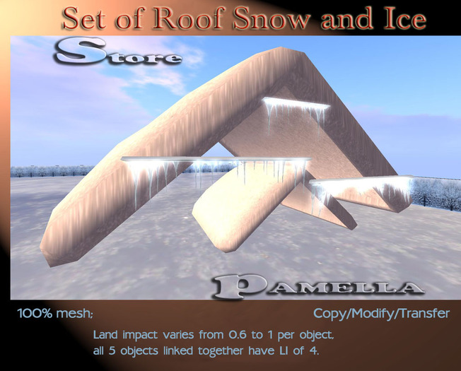 Set of Roof Snow and Ice  (FULL PERM)- (BOX)