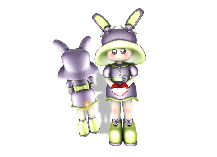 Pretty Hat Doll Usa No.1 Box