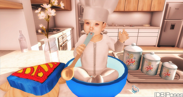 [DB]Poses - "bakery chef"