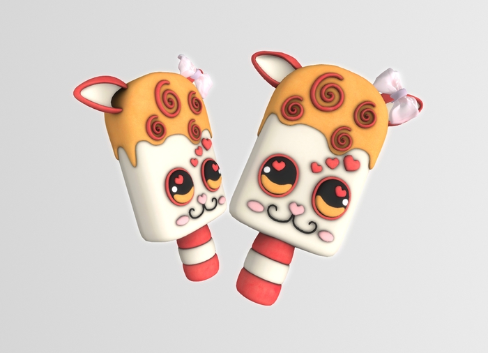 Cute Stick Ice Cream No.3 