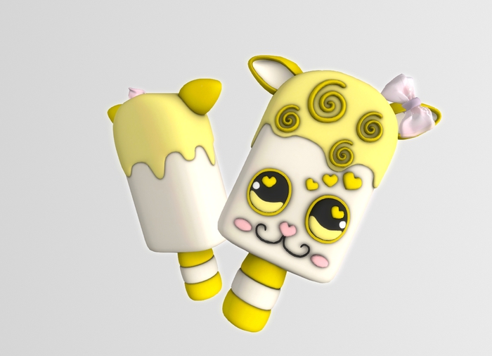 Cute Stick Ice Cream No.2 Box