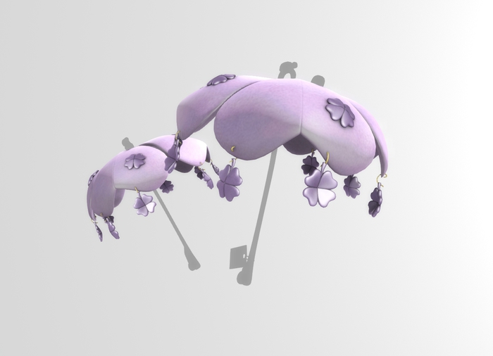 Mesh Cute Pastel Umbrella Box No.16