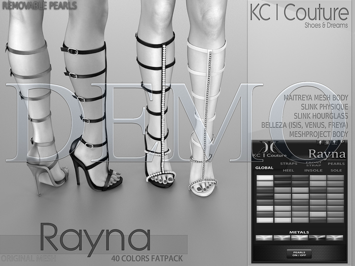 *DEMO* -KC- RAYNA BOOTS / MAITREYA,BELLEZA,SLINK,HOURGLASS,TMP!