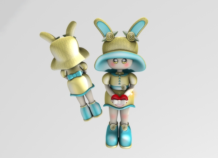 Pretty Hat Doll Usa No.2 Box