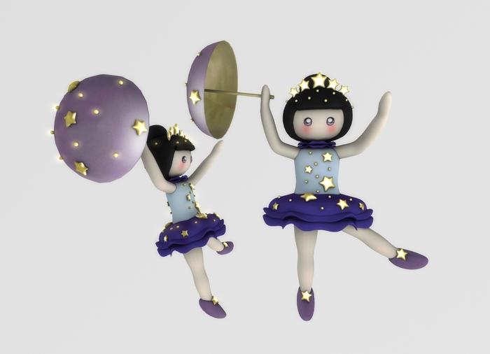 8 Shoulder put Vallerina Pale Purple