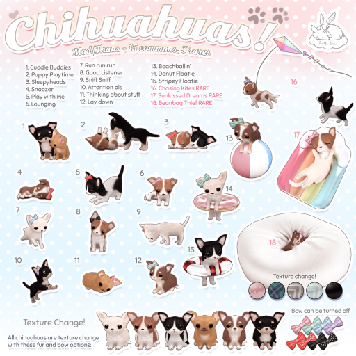 +Half-Deer+ Chihuahua - Chasing Kites RARE