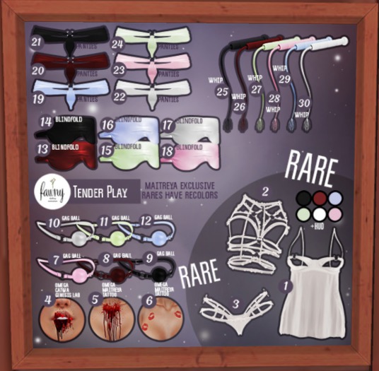 Fawny - Tender Play(26).Lash - Red