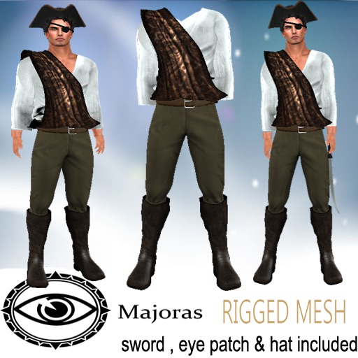 Majoras Pirate set 2