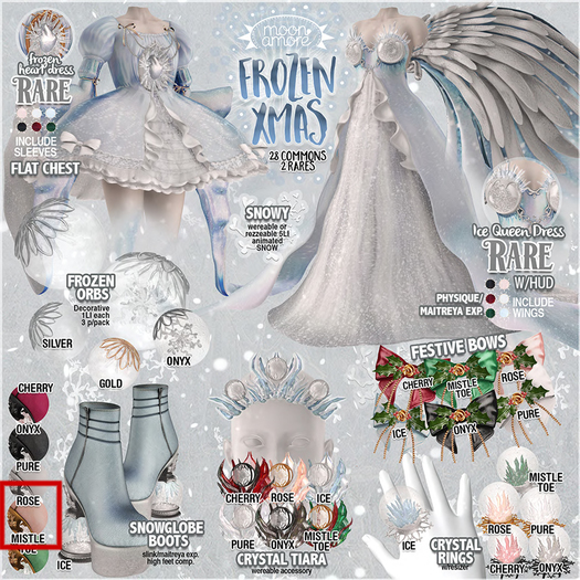 :MoonAmore: Frozen Xmas / Crystal Ring (Cherry)