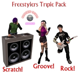 Freestylers Arcade Game Triple Pack