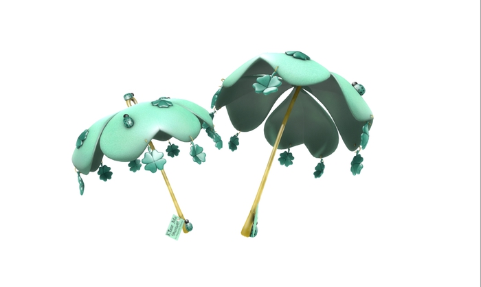 Mesh Cute Pastel Umbrella Box No.4