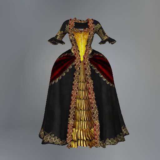 Gothic Versailles Mesh Dress box