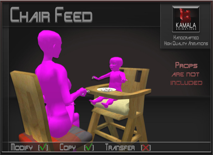 ToddleeDoo (copy) Couple Chair Feed Kamala Animations