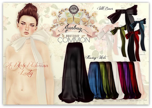 *{Junbug}* Satin Bow [Azure] S