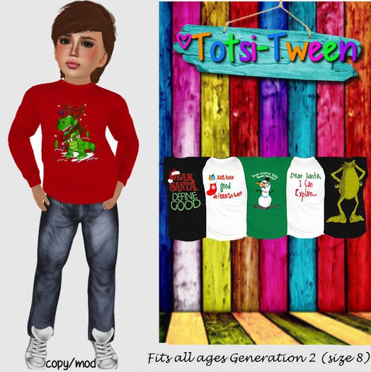TOTSI-TWEEN Holiday Tee Set