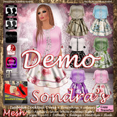 *Sondra's Isabella Cocktail Dress DEMO