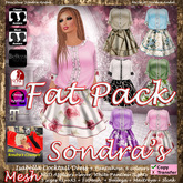 *Sondra's Isabella Cocktail Dress FatPack