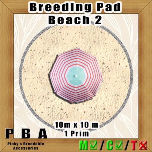 Breeding Pad "Beach 2" 10m x 10m
