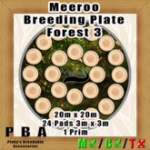 Meeroo Breeding Plate "Forest 3"
