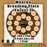Meeroo Breeding Plate "Forest 2"