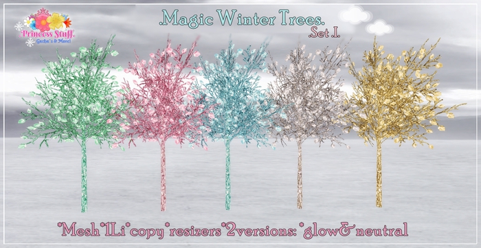 .Princess Stuff. [Winter Tree Magic] Set .I.