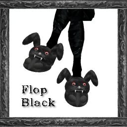 ^V^ Bloodlines ^V^ Evil Bunny Flops Black