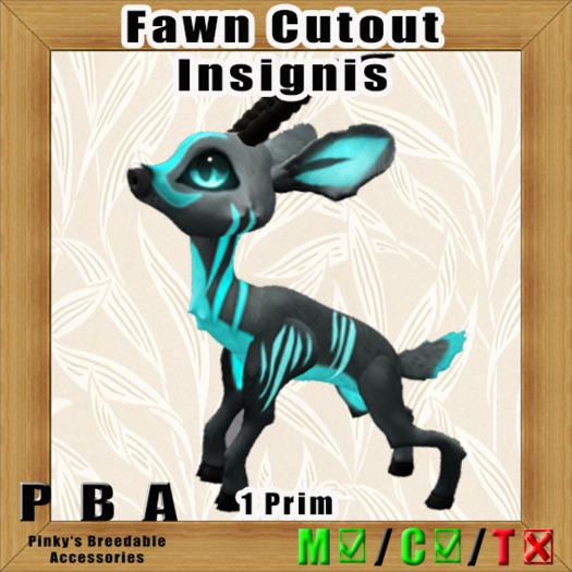 Fawn Cutout Running Pet - Insignis Box