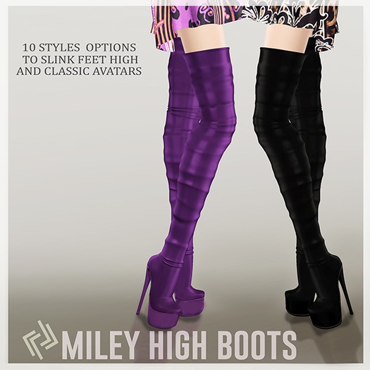 LEGENDAIRE MILEY HIGH BOOTS