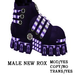 Vv Bloodlines vV New Rox Dark Purple M