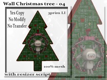 !Moril Creations! Wall Christmas tree - 04
