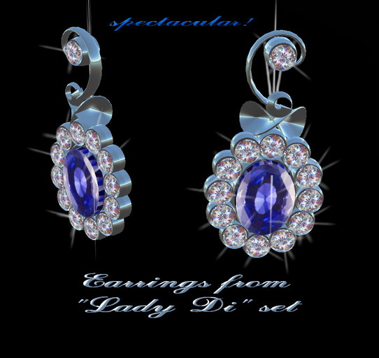 Lady Di earrings