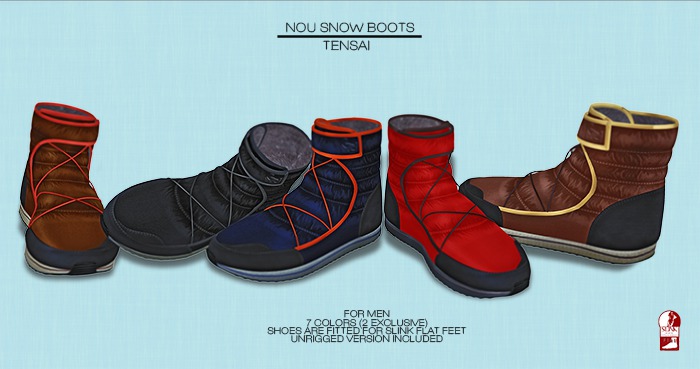 {tensai} Nou Snow Boots SIENNA {WEAR TO UNPACK}