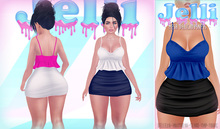 {Jelli} Kino Dress Black/Blue