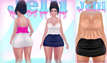 {Jelli} Kino Dress Black/Peach