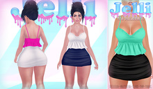 {Jelli} Kino Dress Black/Teal