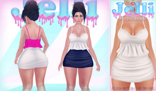 {Jelli} Kino Dress White/White