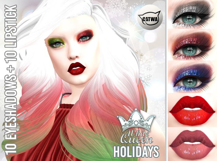 ::White Queen :: Holidays Make Up - catwa