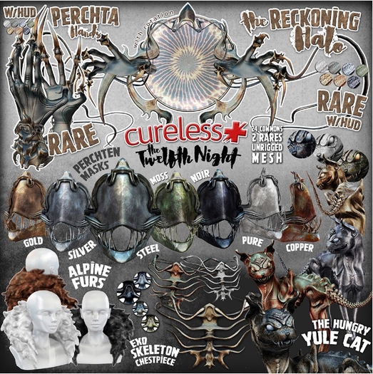 CURELESS [+] The Twelfth Night / Hungry Yule Cat / SILVER