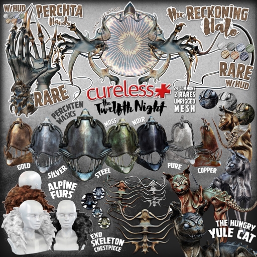 CURELESS [+] The Twelfth Night / Exoskeleton / GOLD