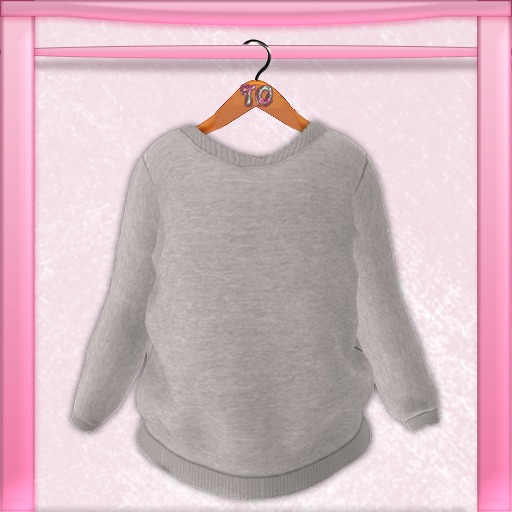 ::TO:: Sweater White Shopping Bag