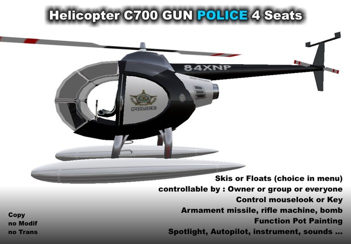 helicopter C700 Police