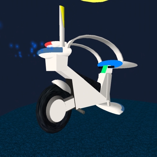 KOS-MOS' Hoverbike