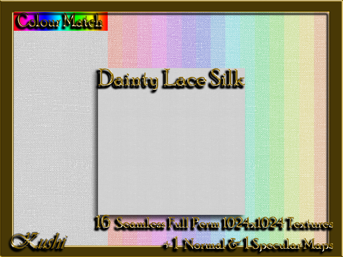 Dainty Lace Silk Solids Fabric Seamless Textures